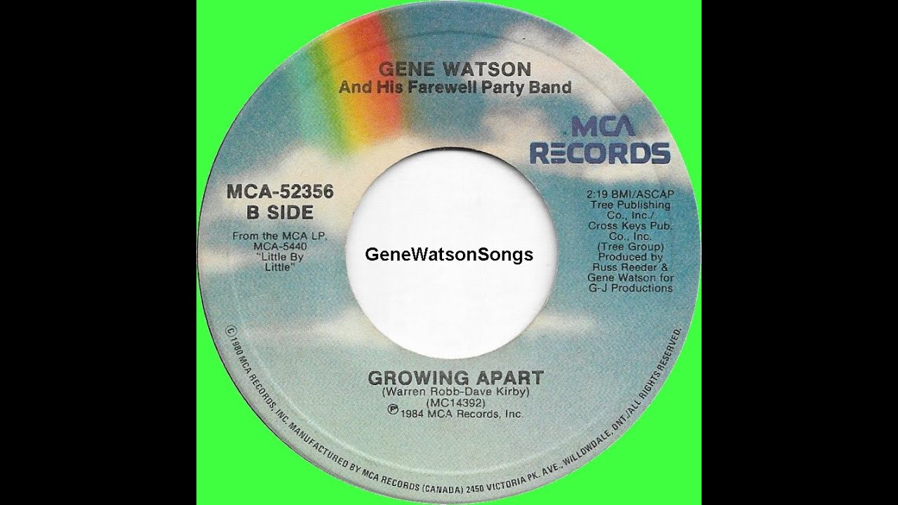 Gene Watson - Growing Apart