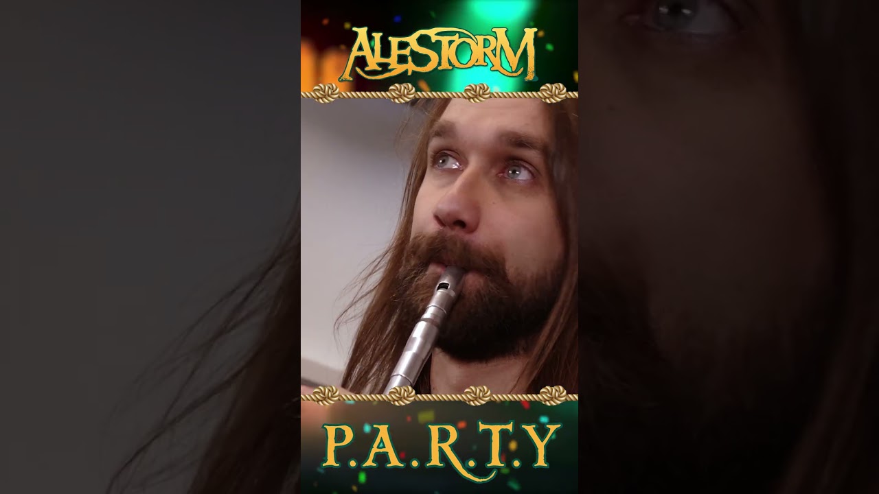 Alestorm | 🎉 P.A.R.T.Y 🎉 | Tin Whistle Cover  #shorts