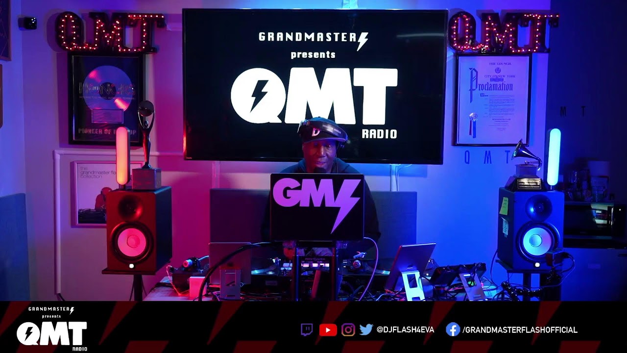DJ Grandmaster Flash |  QMT Radio Live 3PM EST. / 12PM PT.