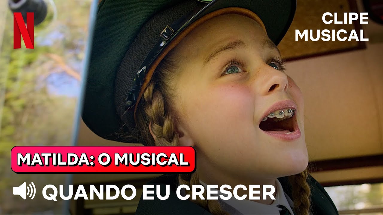 Quando Eu Crescer | Clipe Matilda: O Musical | Netflix Brasil