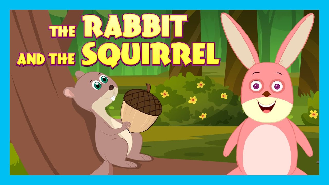 THE RABBIT AND THE SQUIRREL : Stories For Kids In English | TIA & TOFU | Bedtime Stories For Kids