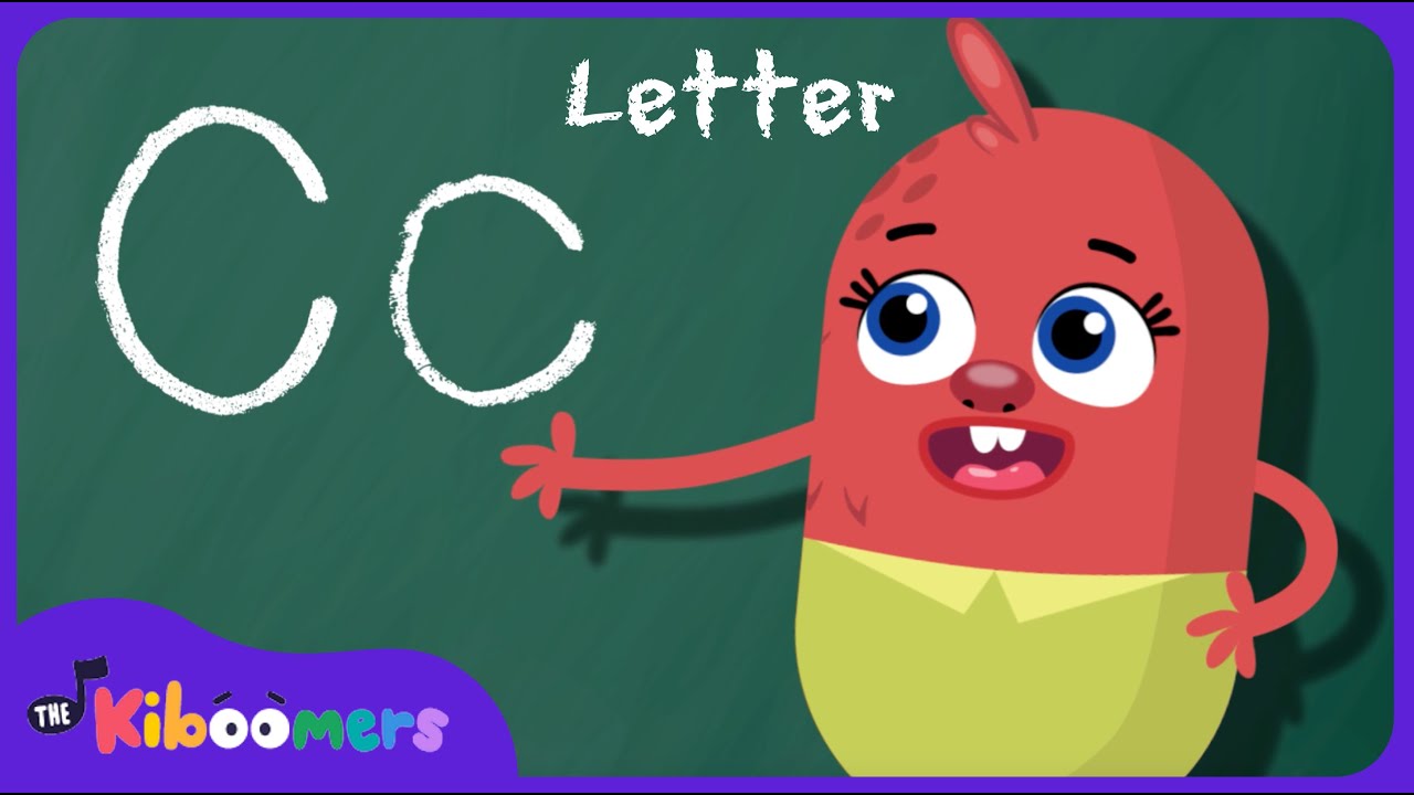 Letter C Song - The Kiboomers Uppercase & Lowercase Letters - Phonics Sounds