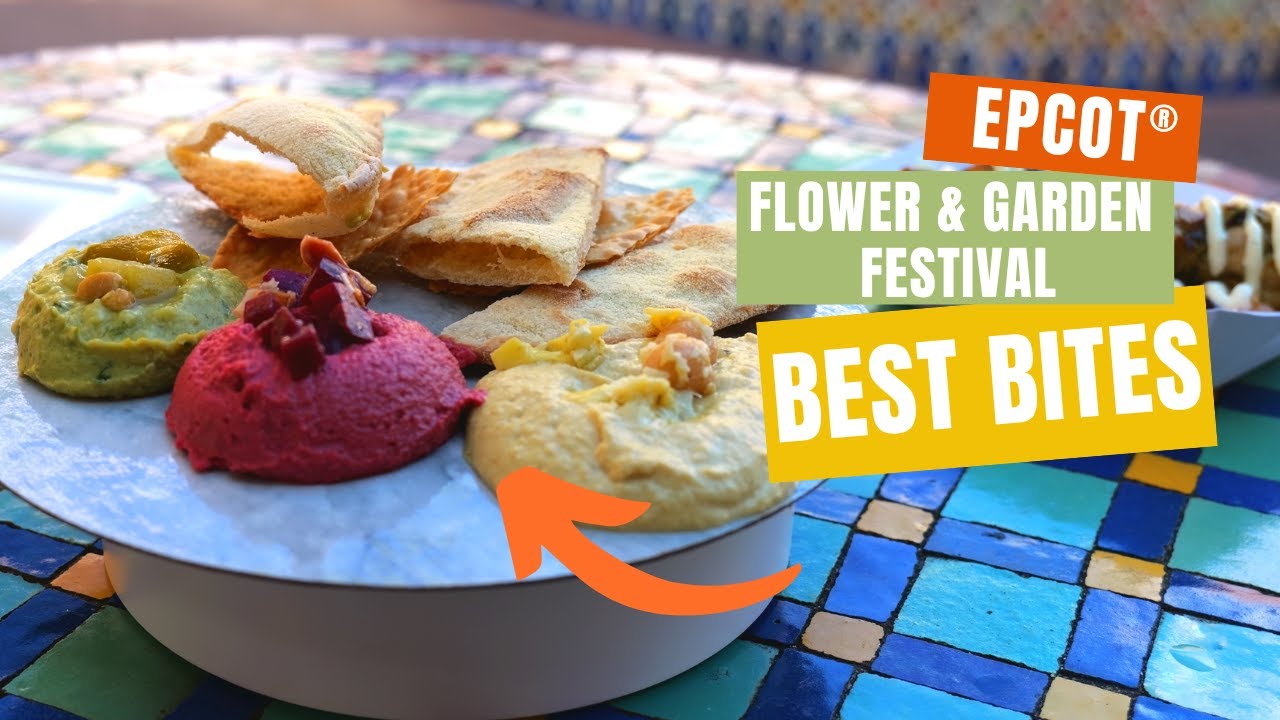 DISCOVER the BEST BITES at the EPCOT© Flower & Garden Festival