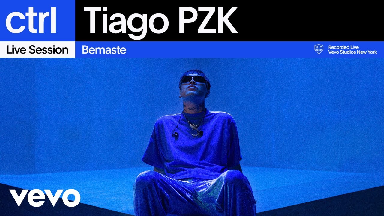 Tiago PZK - Bemaste (Live Session) | Vevo ctrl
