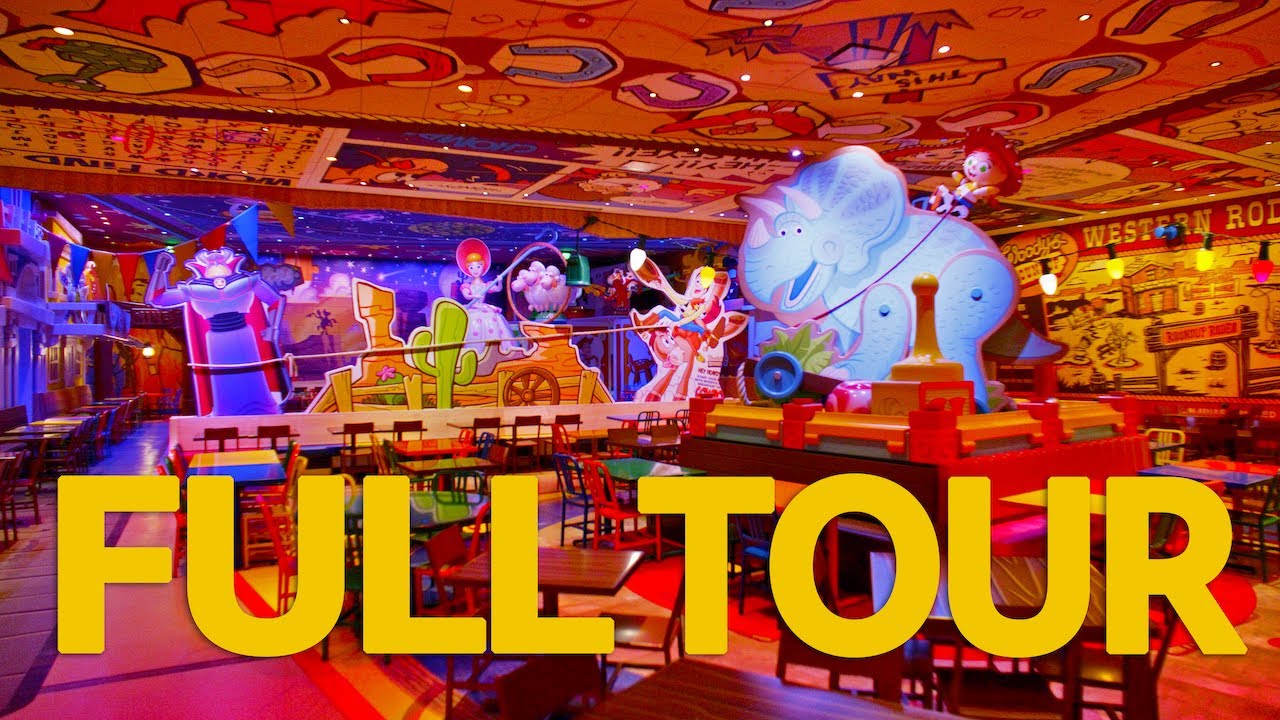 FULL TOUR: Roundup Rodeo BBQ Restaurant at Disney’s Hollywood Studios