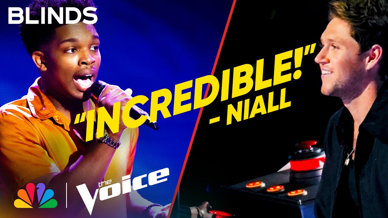 Jerome Godwin III Performs Ariana Grande's "pov" | The Voice Blind Auditions | NBC