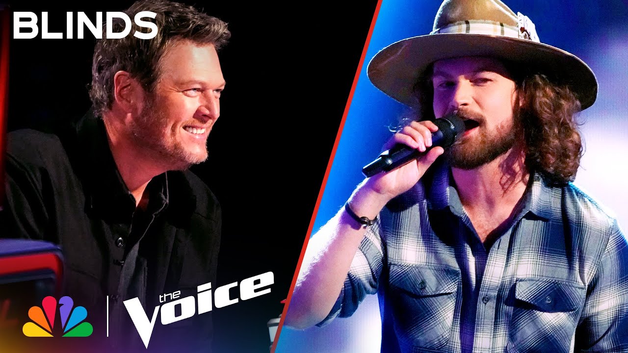 Walker Wilson's Perfect Growl on The Band of Heathens' "Hurricane" | The Voice Blind Auditions | NBC