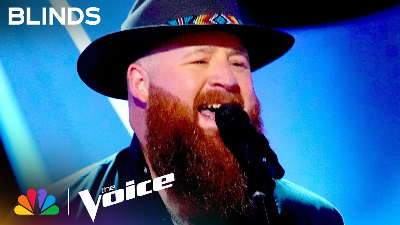 Al Boogie Makes Travis Tritt's "T-R-O-U-B-L-E" His Own | The Voice Blind Auditions | NBC