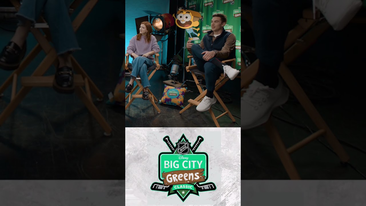 Get ready for the big game with this BTS footage from the NHL #bigcitygreens Classic 🏒 #Shorts