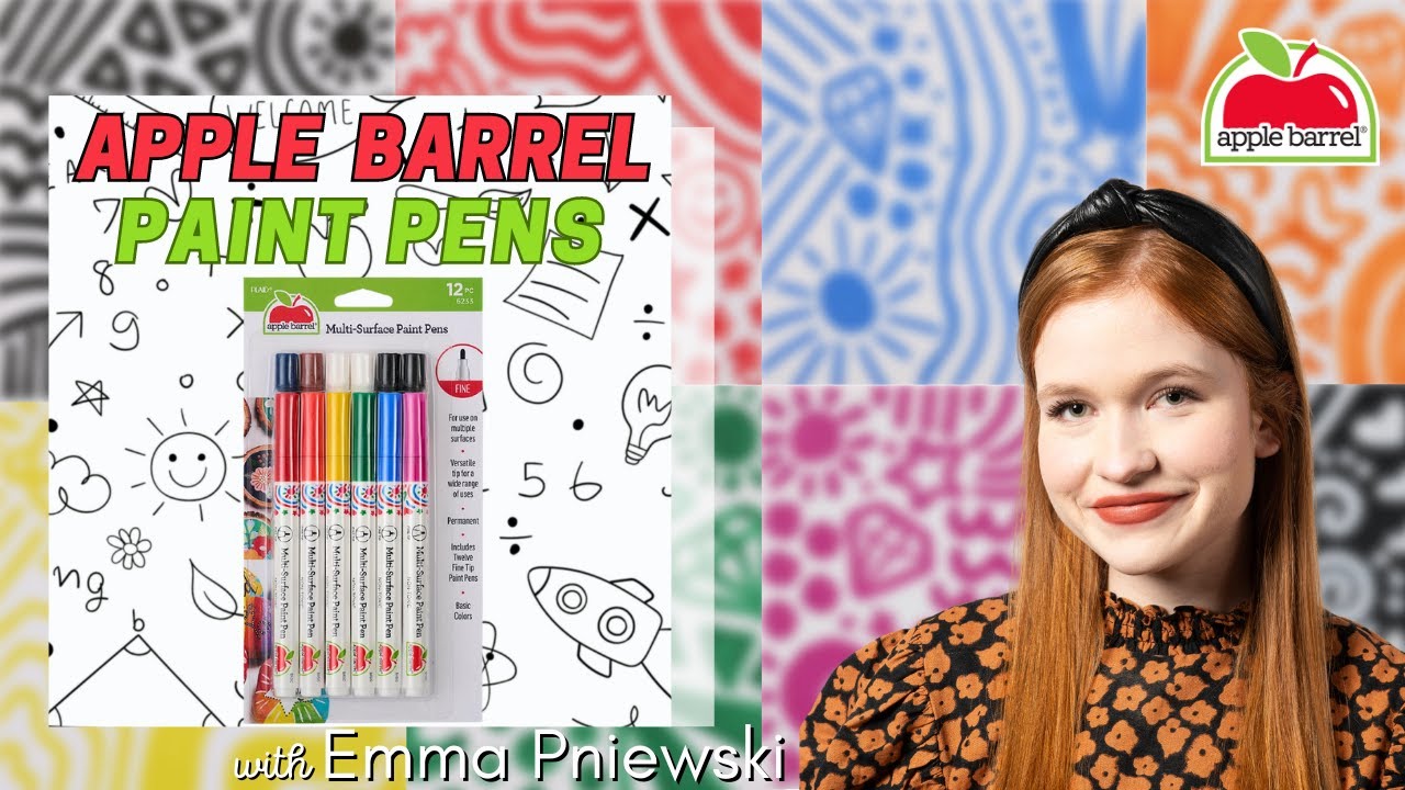 Craft Break: Apple Barrel Paint Pens Overview