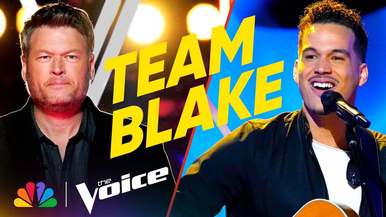 The Best Blind Auditions from Team Blake | The Voice | NBC