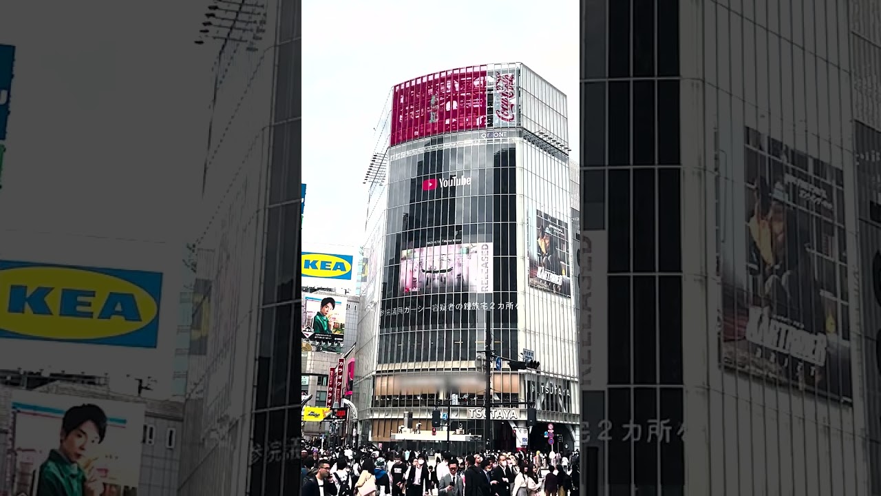 YouTube のRELEASED プレイリストに「Mirror Mirror」が登場！渋谷に屋外広告掲載中！#Shorts#YouTubeMusic #RELEASED #THEOTHERONE