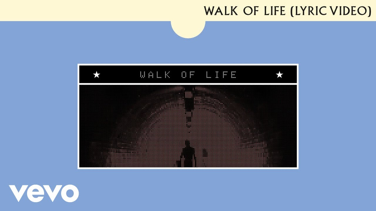 Dire Straits - Walk Of Life (Lyric Video)