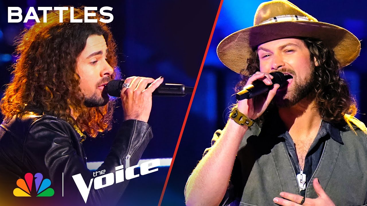 Kason Lester vs. Walker Wilson on 3 Doors Down's "Here Without You" | The Voice Battles | NBC