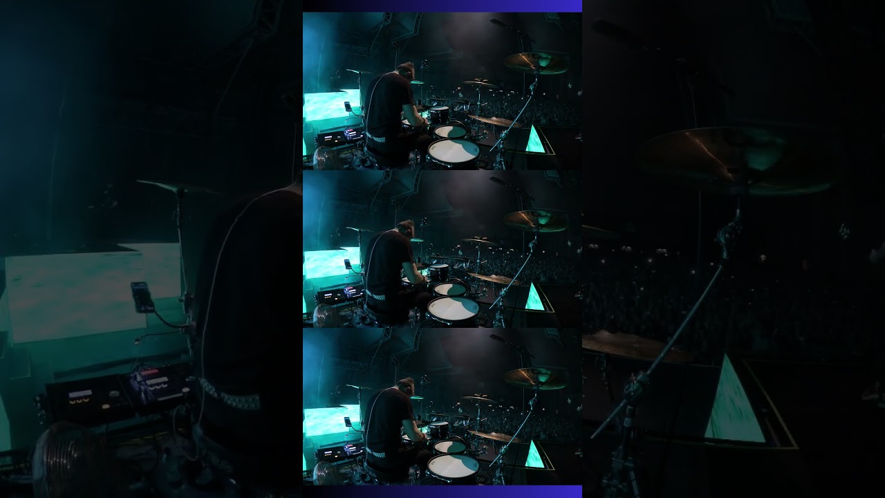 Drum cam 🥁 #drum #pendulum #livemusic