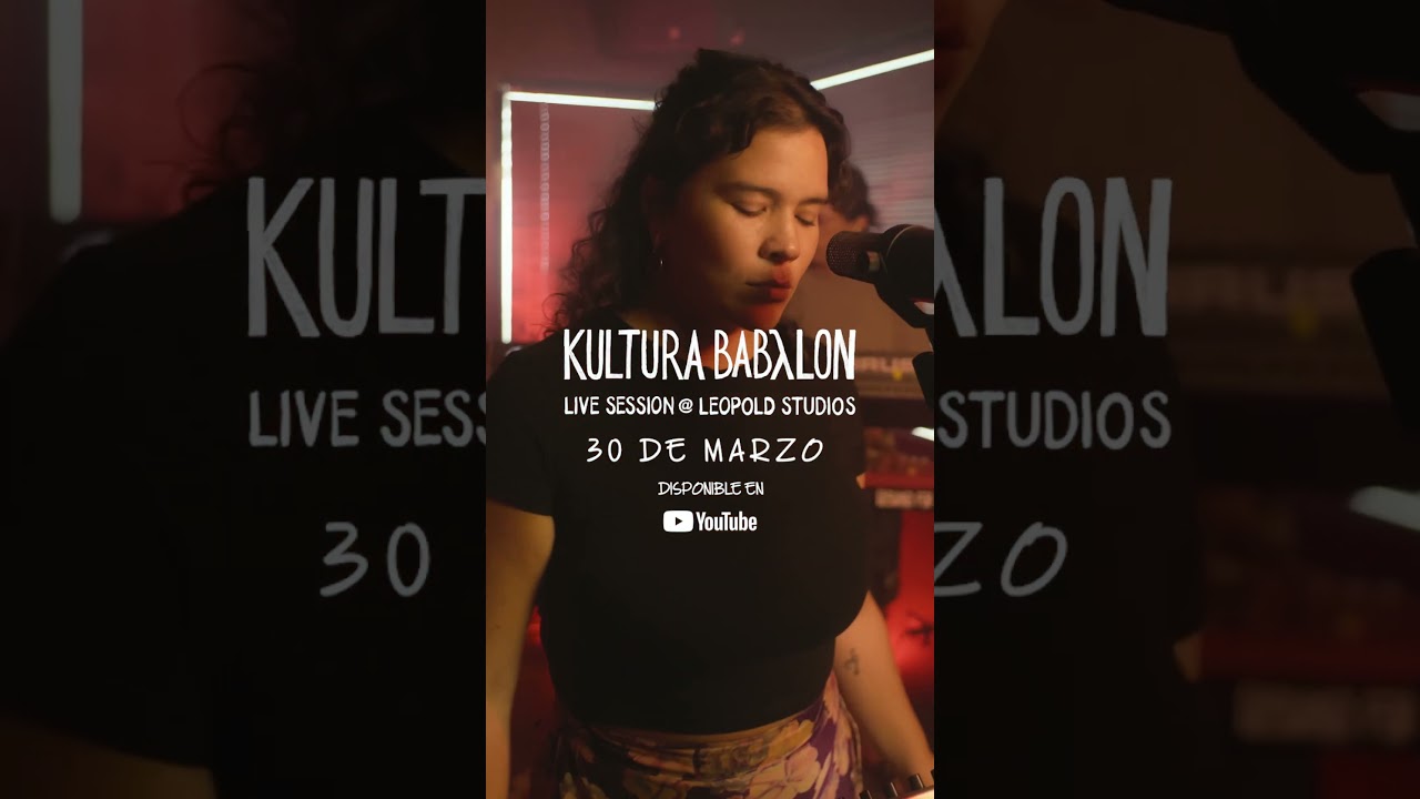 Este jueves 30 de marzo 🔥 #KulturaBabylon LIVE SESSION desde #LeopoldStudios 🕋