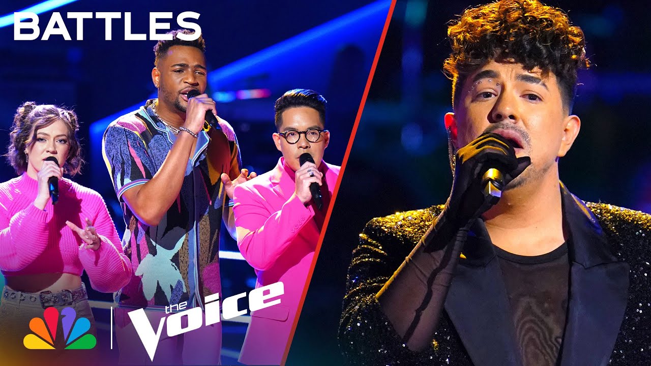 Marcos Covos Wins His Battle on Team Kelly | The Voice Battles | NBC