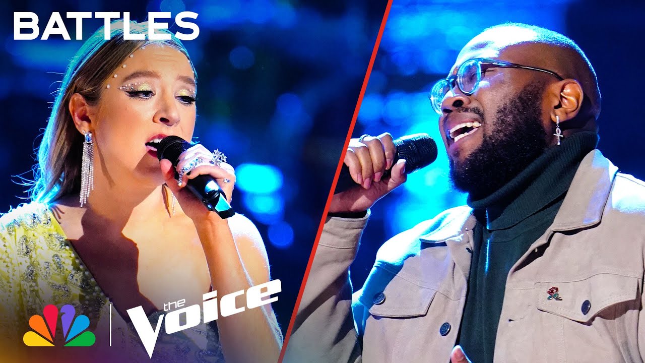 Alyssa Lazar vs. Magnus on Elton John's "Your Song" | The Voice Battles | NBC