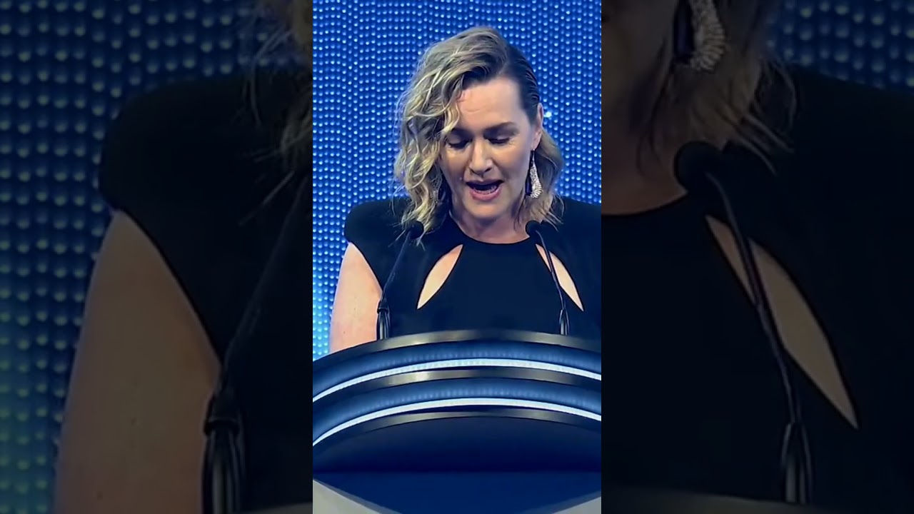 #KateWinslet accepts her Leading Actor - Female award for I Am Ruth #viral #shortyoutube #short