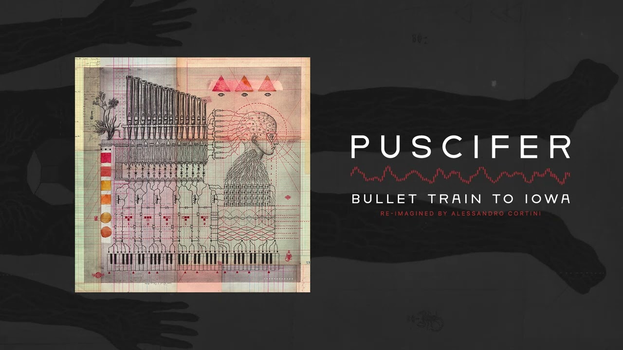 Puscifer - "Bullet Train To Iowa (Re-Imagined by Alessandro Cortini)" (Visualizer)