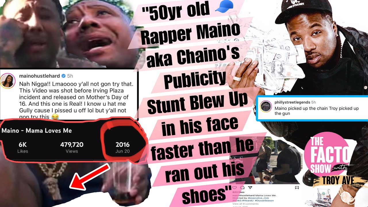TROY AVE BUYS  REAL ESTATE IN MEXICO & EXPOSES MAINO AS A FRAUD A BUM & 50 YEAR OLD FAILED RAPPER