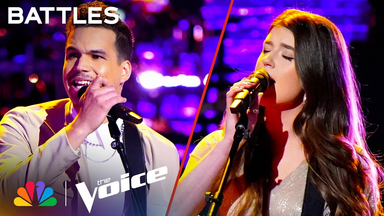 Carlos Rising vs. Grace West on Randy Travis' "I Told You So" | The Voice Battles | NBC