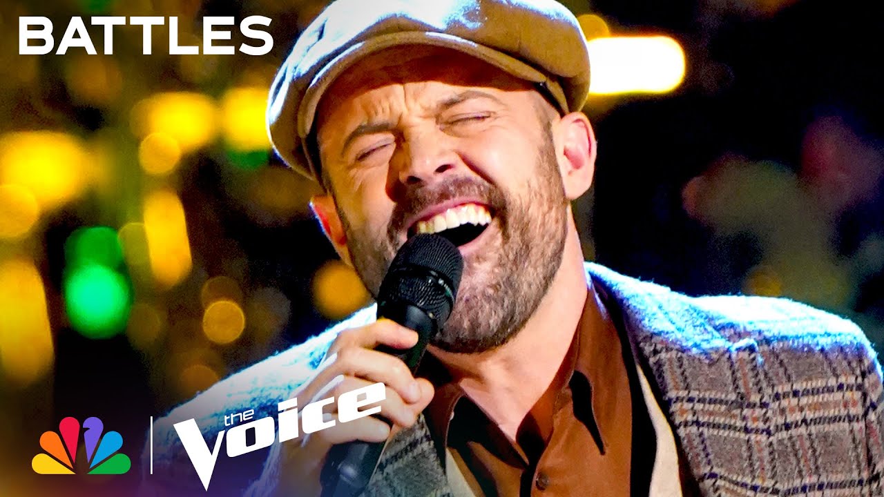 Neil Salsich Nails His Performance on Team Blake | The Voice Battles | NBC