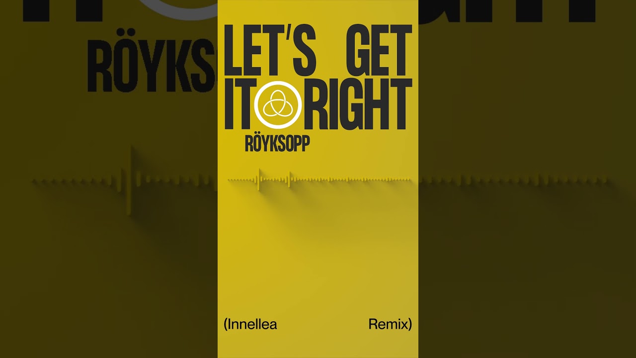 « Let's Get It Right » ft. Astrid S (Innellea Remix) #shorts