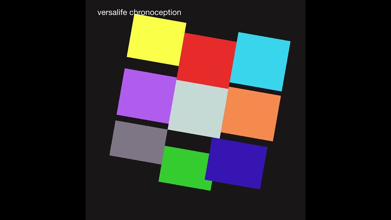 Versalife - Chronoception LP - 2020 Vision Recordings *OUT NOW*
