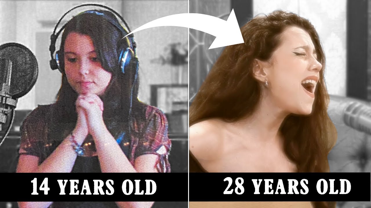 My Vocal Transformation: Then VS Now (this is what baby Violet used to sound like)