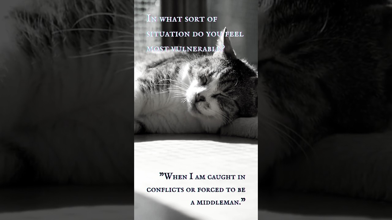 The Cat (Part I) - “When I’m caught in conflicts.”