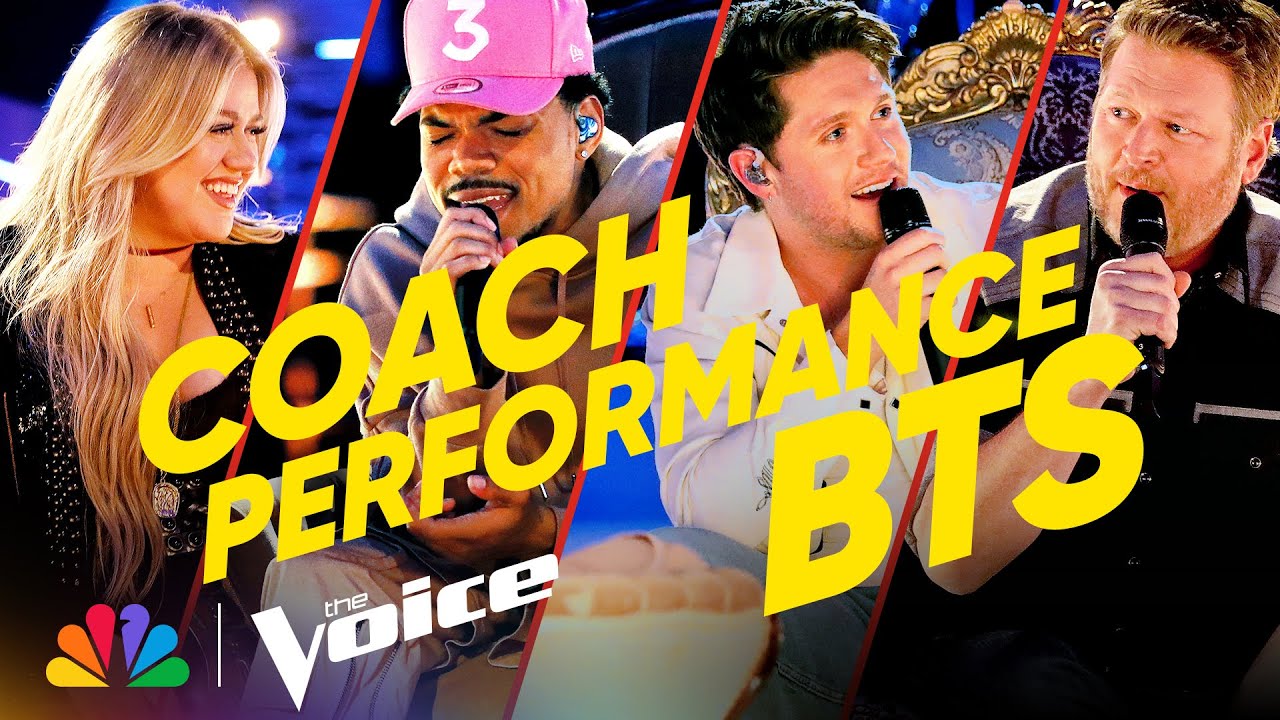 Behind the Scenes at Chance, Kelly, Niall and Blake's Coach Performance | The Voice | NBC