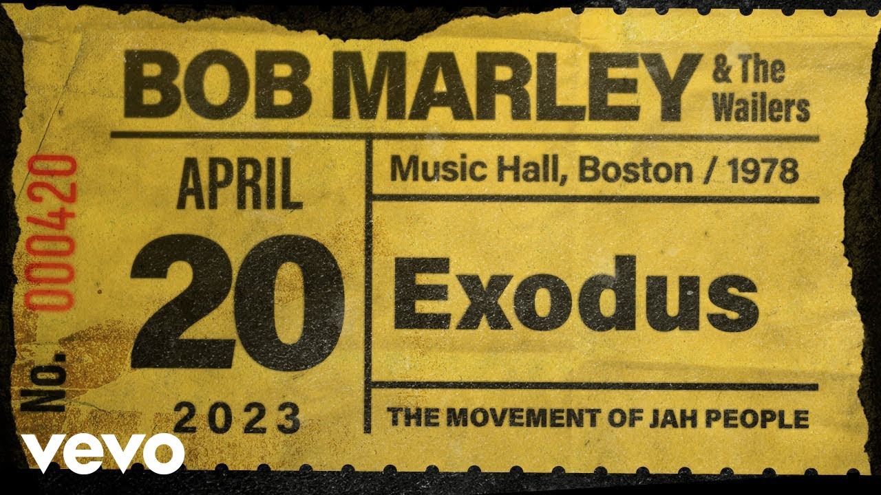 Bob Marley & The Wailers - Exodus (Live At Music Hall, Boston / 1978)