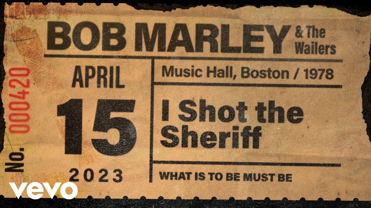 Bob Marley & The Wailers - I Shot The Sheriff (Live At Music Hall, Boston / 1978)
