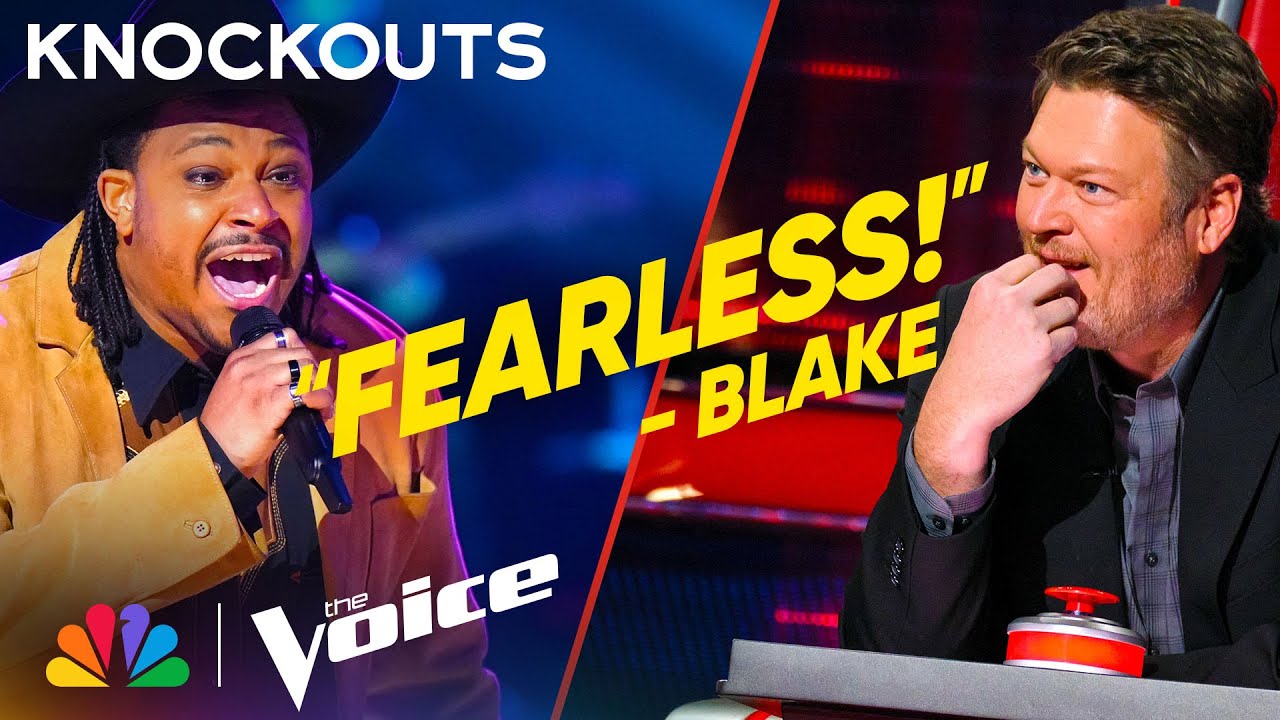 NOIVAS Crushes "I Put a Spell On You" by Screamin' Jay Hawkins | The Voice Knockouts | NBC