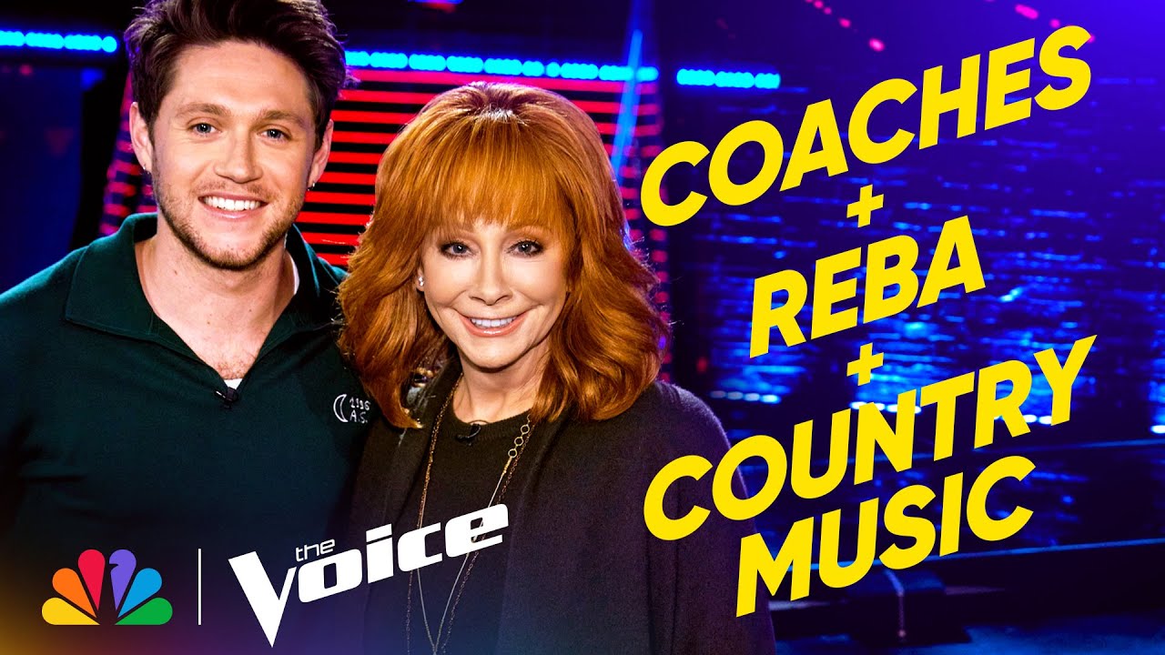 Coaches Chance, Kelly, Niall and Blake Talk Country Music with Reba | The Voice | NBC