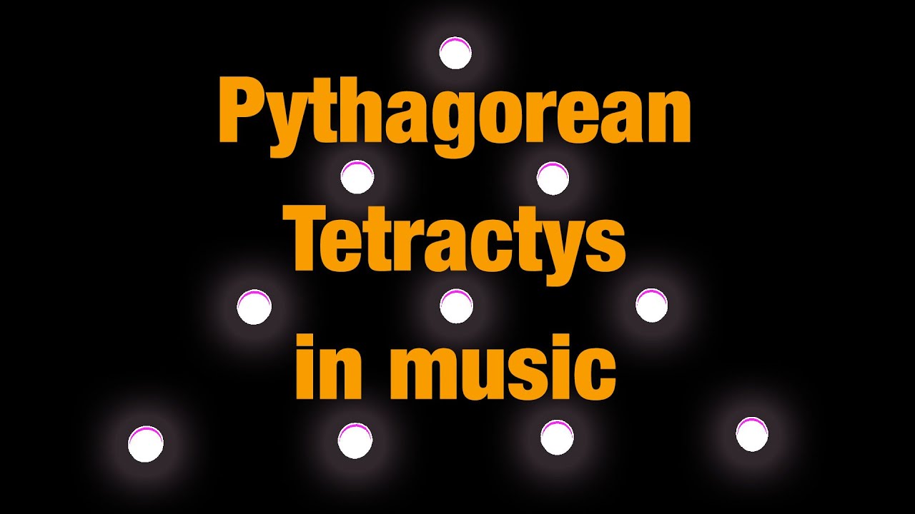 Pythagorean Tetractys: build all of music with only the numbers 2 & 3