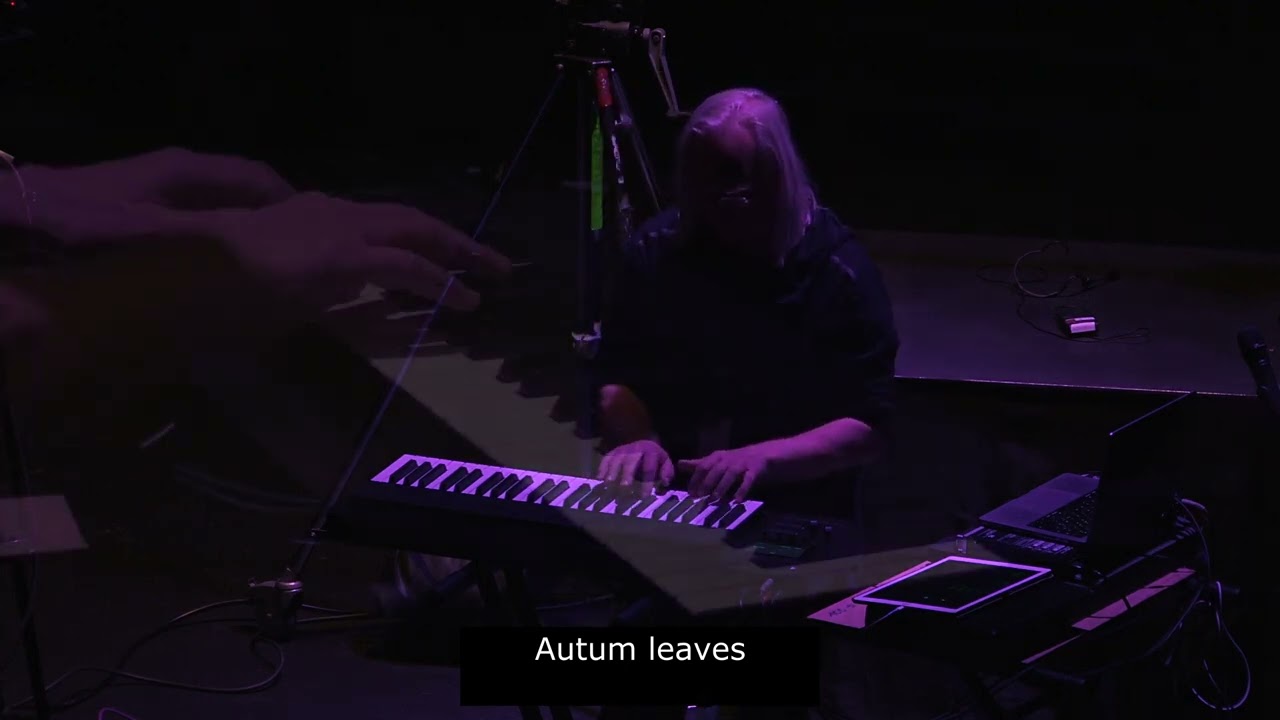 Synthfest France 2023 Osmose improvisation with custom sound preset: Autumn Leaves