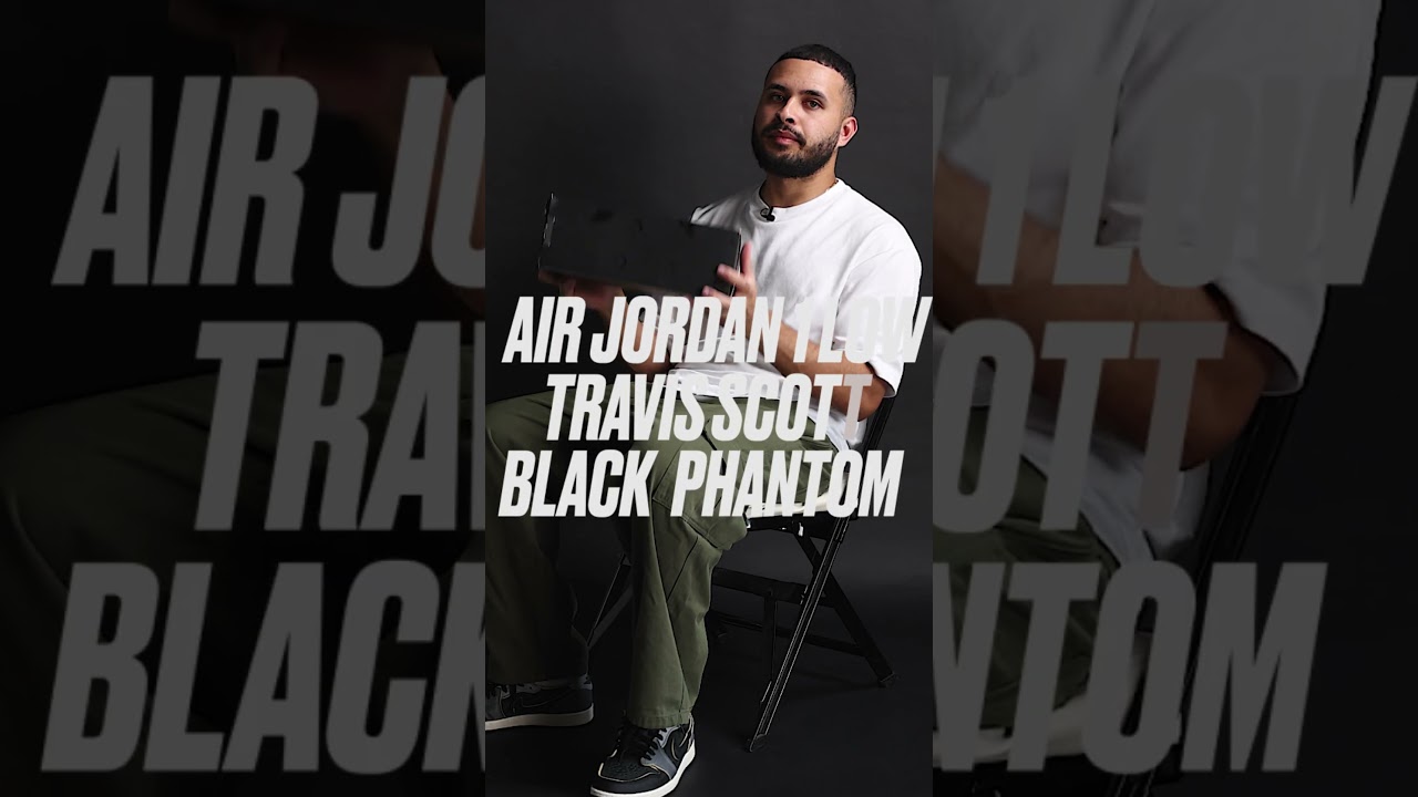 Travis Scott x Air Jordan 1 Low 'Black Phantom' - Deadlocked with KEI LEEZA & Culture Kings