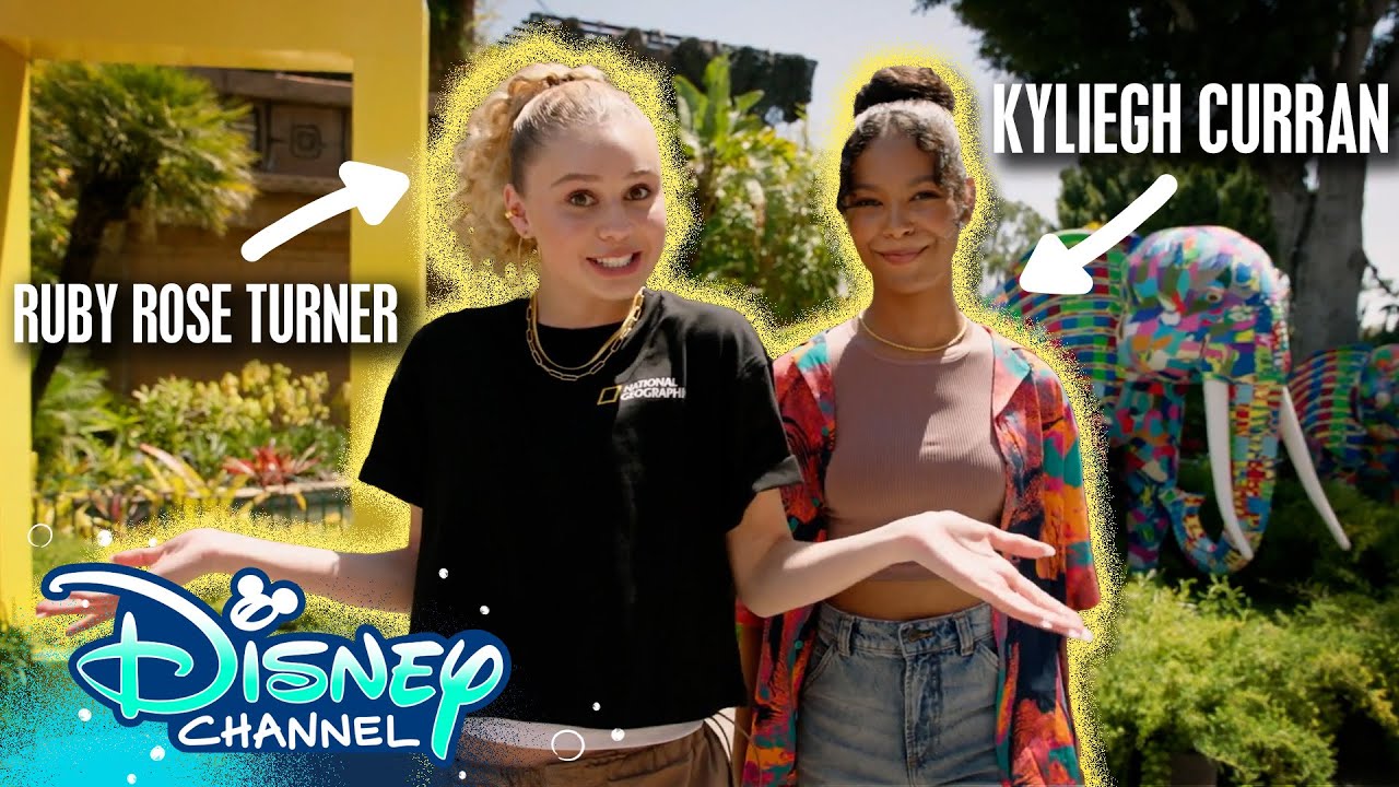 Ruby Rose Turner & Kyliegh Curran Celebrate Nat Geo at Disneyland Resort l @disneychannel