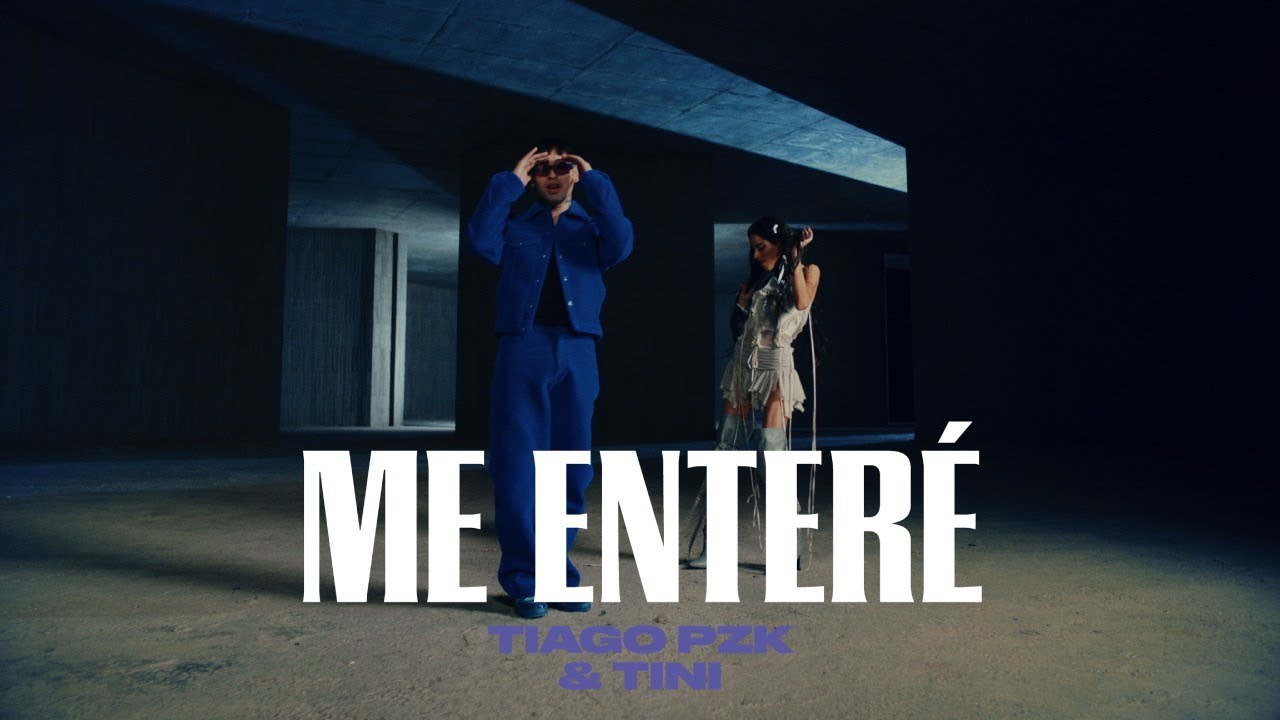 Tiago PZK, TINI - Me Enteré (Official Trailer)