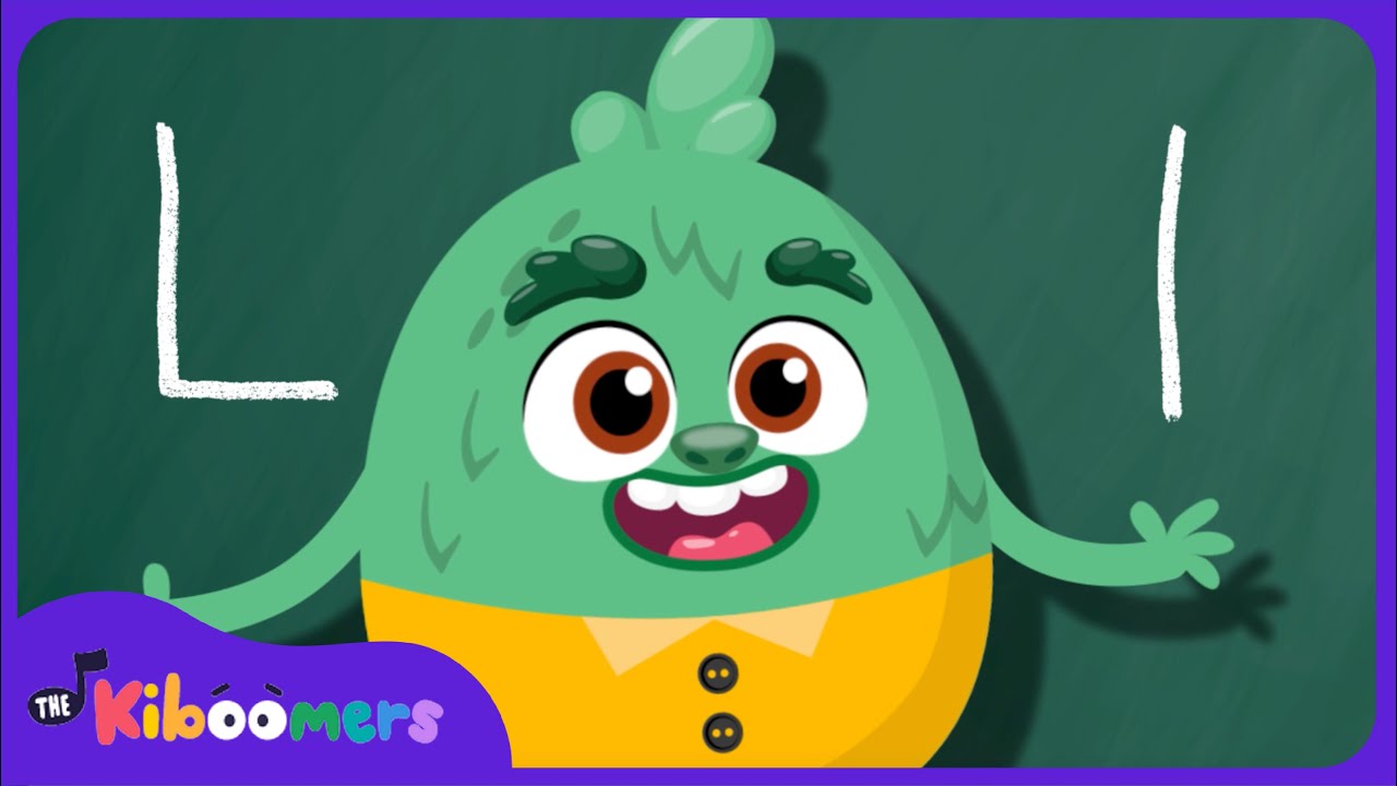 Letter L Song - THE KIBOOMERS Uppercase & Lowercase Letters - Phonics Sounds