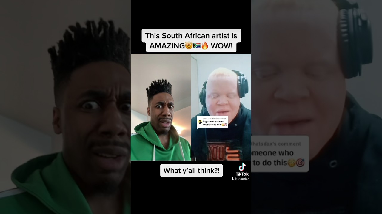 WOW GOOSEBUMPS!! This South African artist is incredible🔥🇿🇦😳 What YALL think?! How’d he do?!