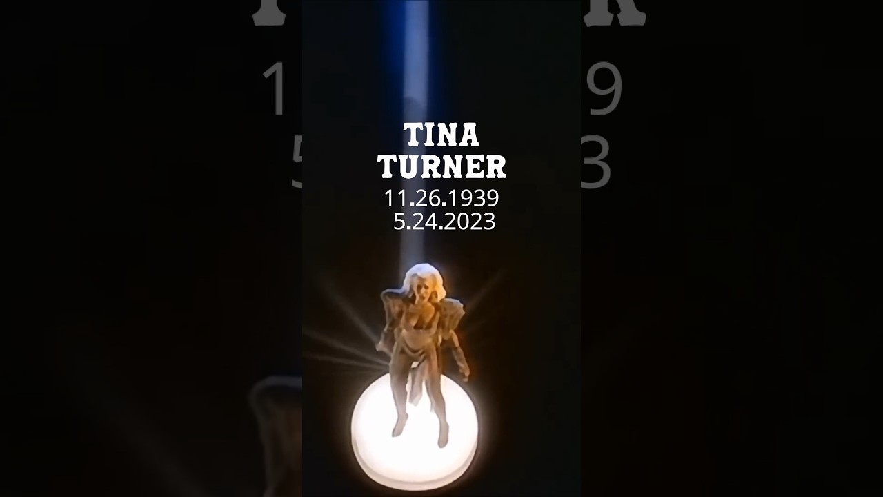Tina Turner (11/26/1939 - 5/24/2023) #tinaturner #wedontneedanotherhero