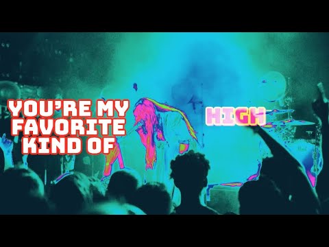 Kelly Clarkson - favorite kind of high (David Guetta Remix) [Official Lyric Video]