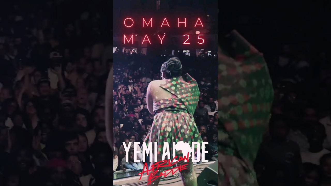 🔥 Celebrating #Africaday in #Omaha #Africanbaddietour Get your tickets 🎟  www.yemialadeofficial.com