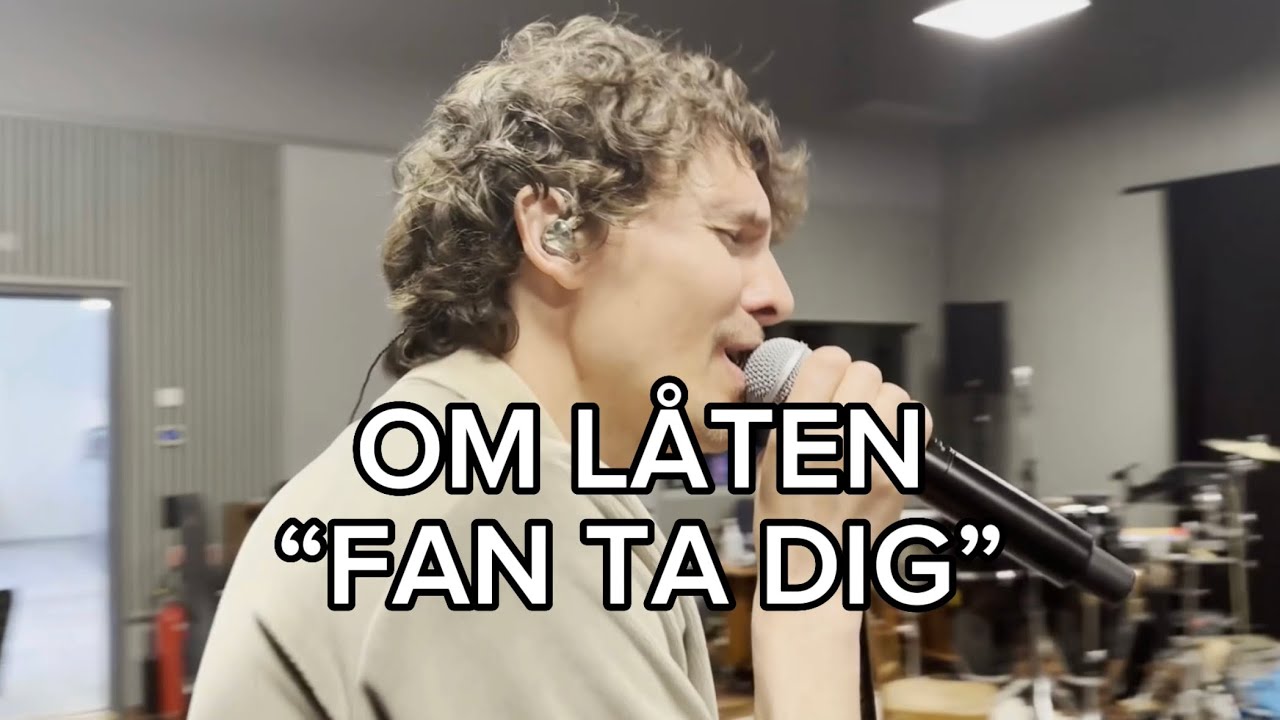 Håkan Hellström berättar om låten ”Fan ta dig”