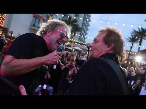 Sammy Hagar Performs with Red Voodoo at the Grand Opening of the Cabo Wabo Beach Club