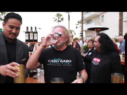 Sammy Hagar and Guests at the Cabo Wabo Beach Club Grand Opening Event