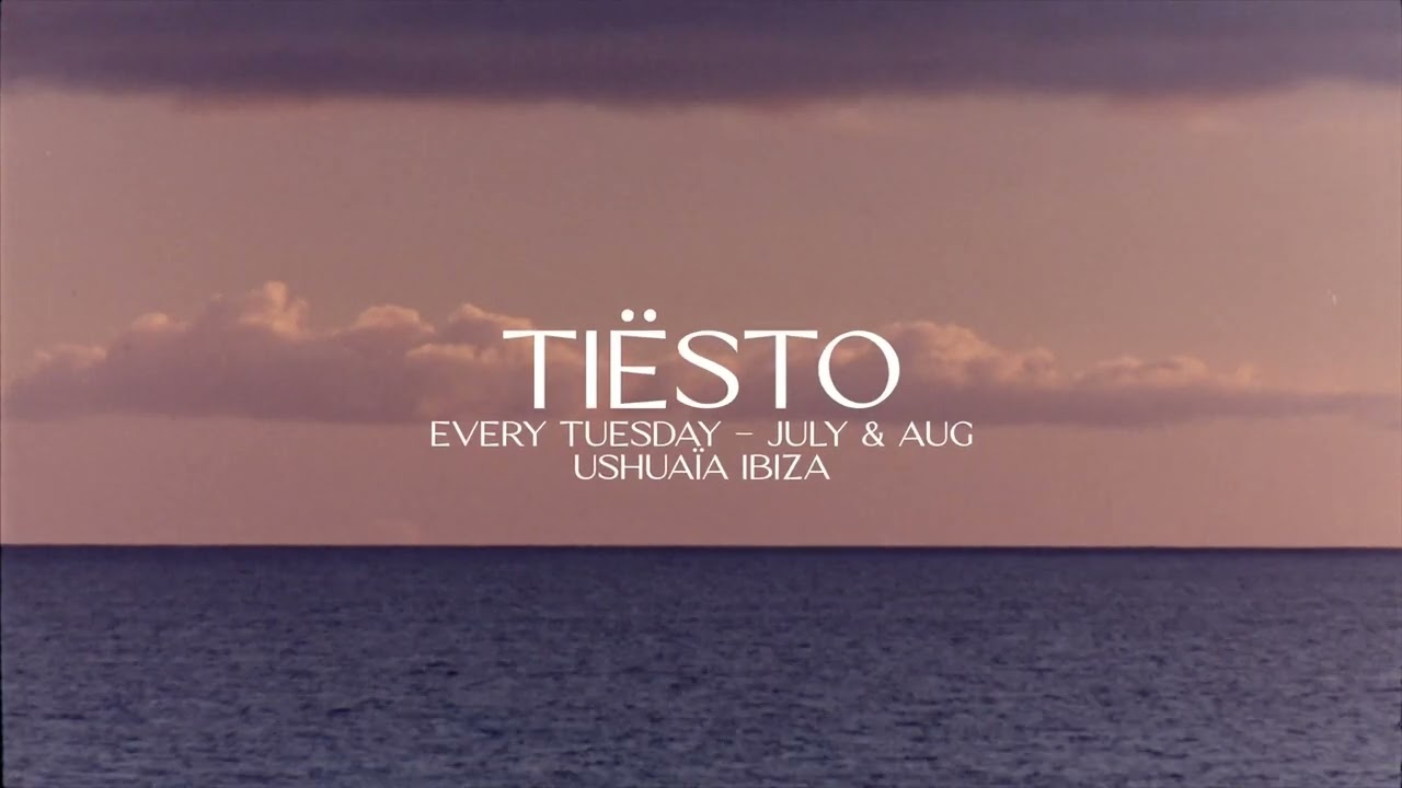 Tiësto at Ushuaïa Ibiza - I am back!
